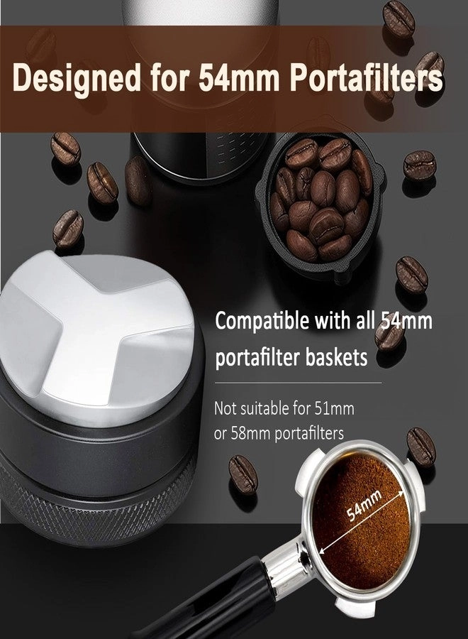Adjustable Coffee Distributor & Tamper - 53mm Dual Head