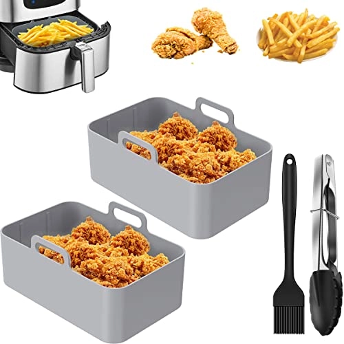 Air Fryer Silicone Liner - Food-grade Silicone 2PCS