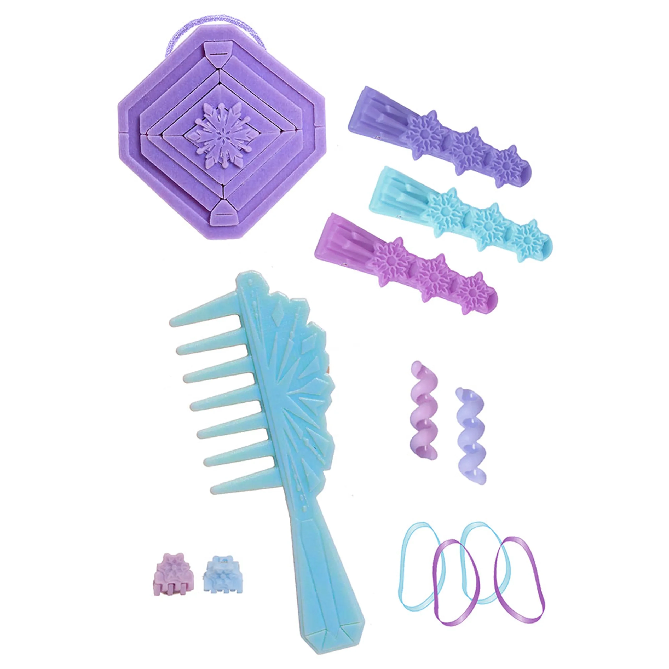 Elsa Fashion Doll - Extra-Long Blonde Hair Braiding Tool Ages 5+