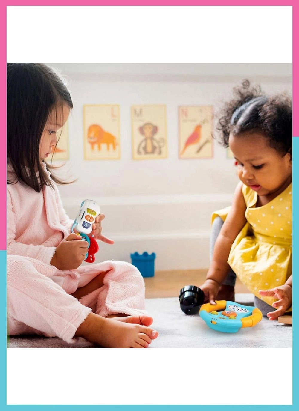 Baby Steering Wheel Musical Toy - Suitable for 12 months & above