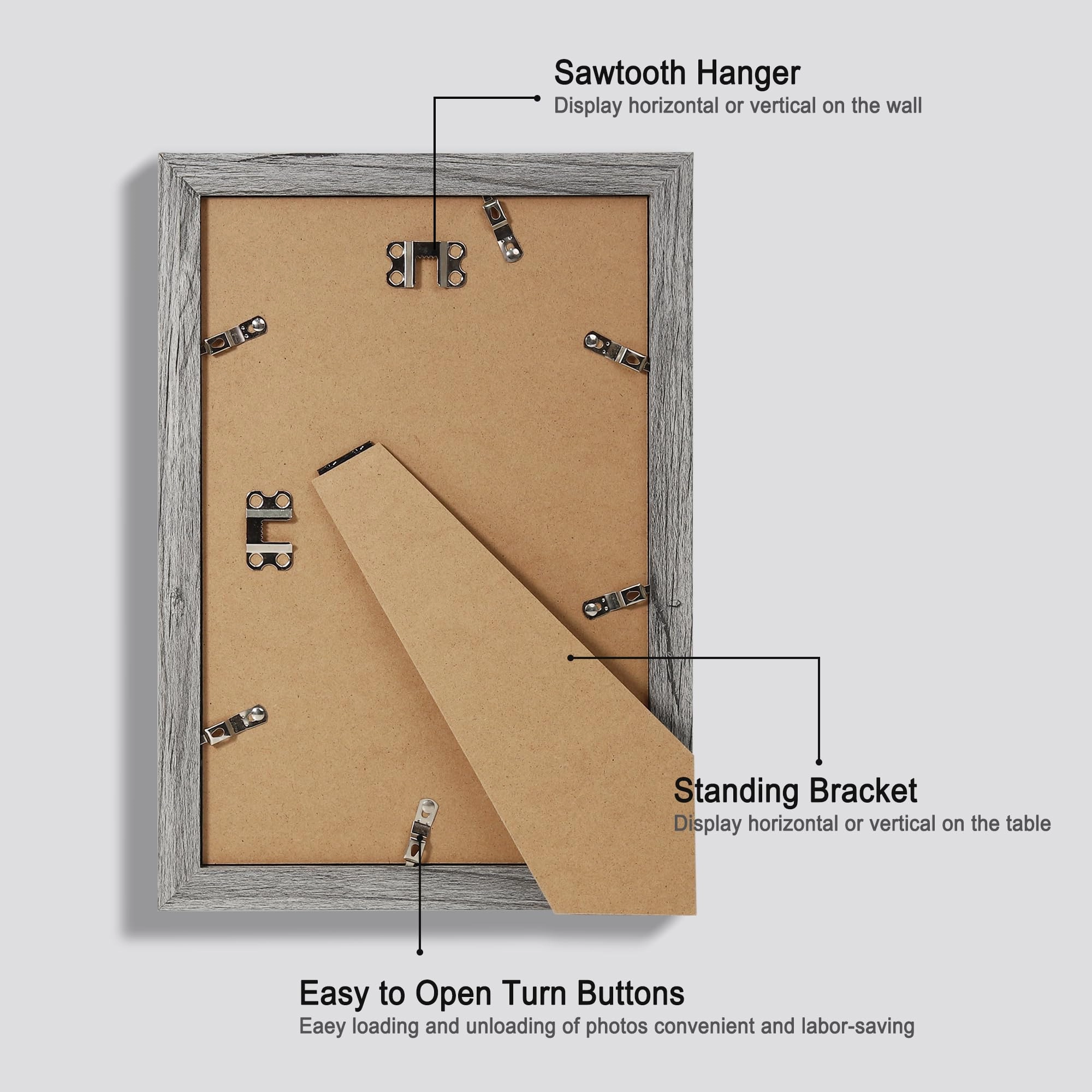 8x12 Picture Frame Set