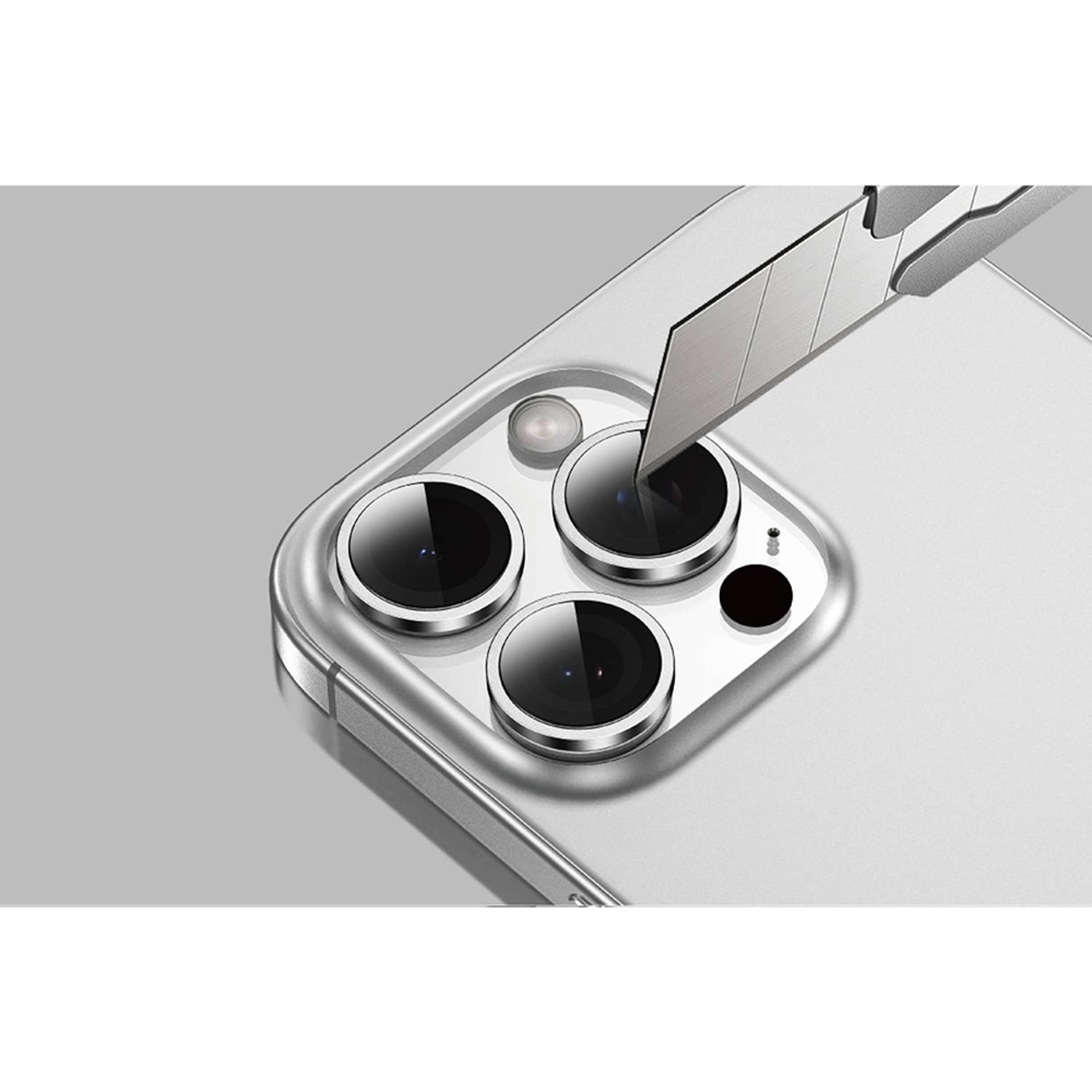 HD Tempered Glass Camera Lens Protector for iPhone 16 Pro / iPhone 16 Pro Max