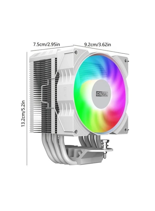 ARGB Colorful Intelligent Temperature Display CPU Cooler