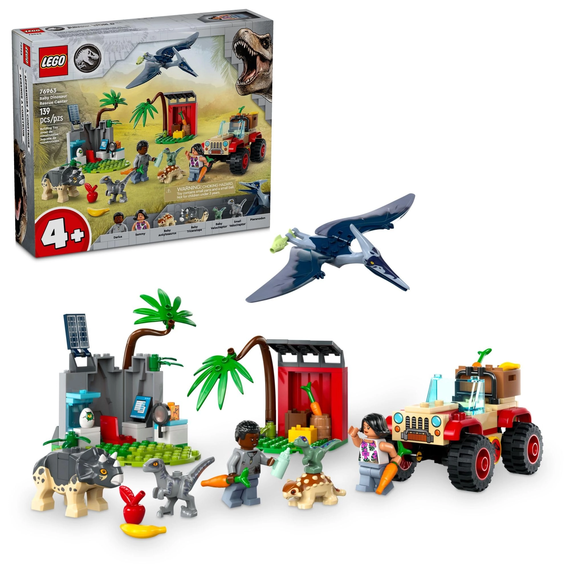 Jurassic World Baby Dinosaur Rescue Centre (76963)