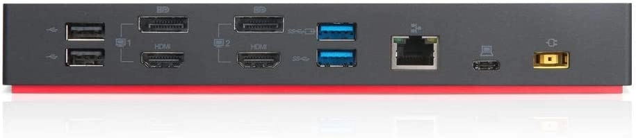 Thinkpad Hybrid USB-C With USB-A Dock - 40Af0135Us 3x USB 3.1 gen2 Gigabit Ethernet