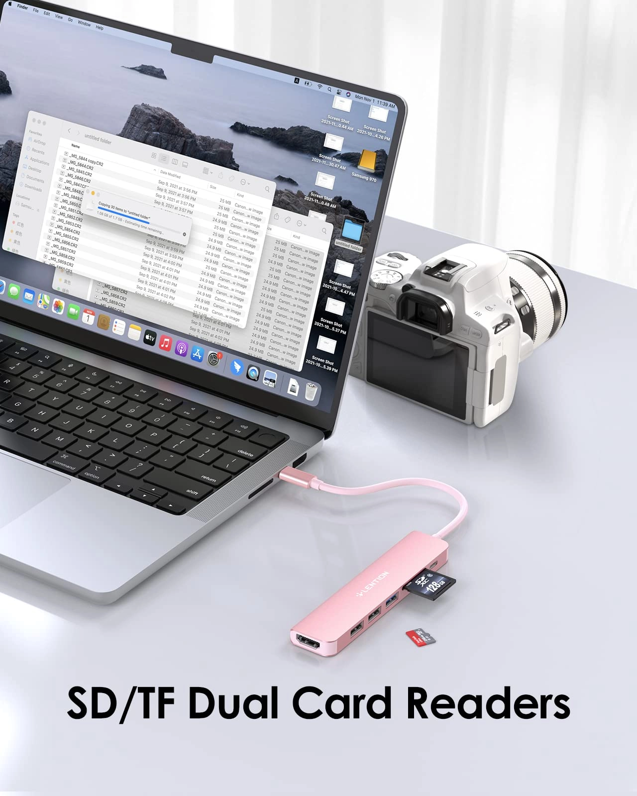 CB-CE18s - 8-in-1 USB-C Hub 4K@60Hz HDMI 100W PD