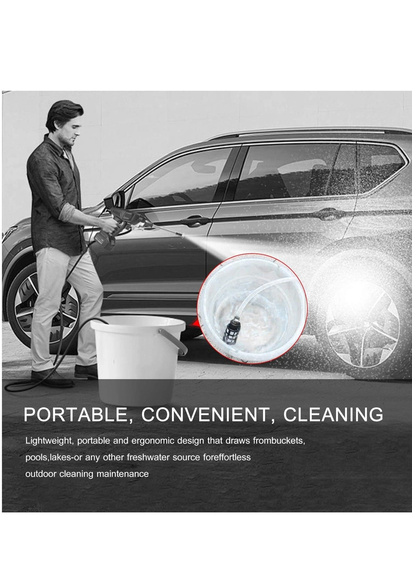 Portable Washer - 48V 30Bar