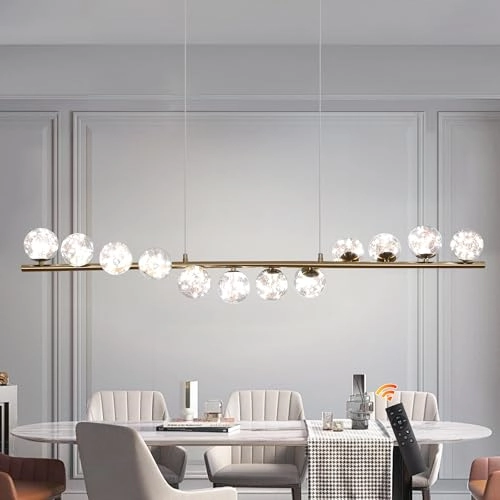 Modern Globe Chandelier - 3000 - 6000K Dimmable