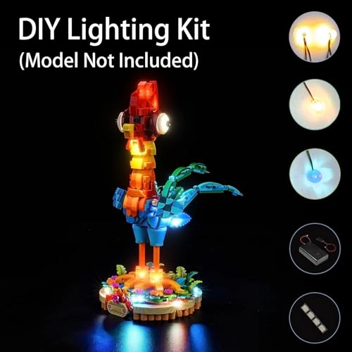 Lighting Kit - ABS Heihei for LEGO Heihei 43272