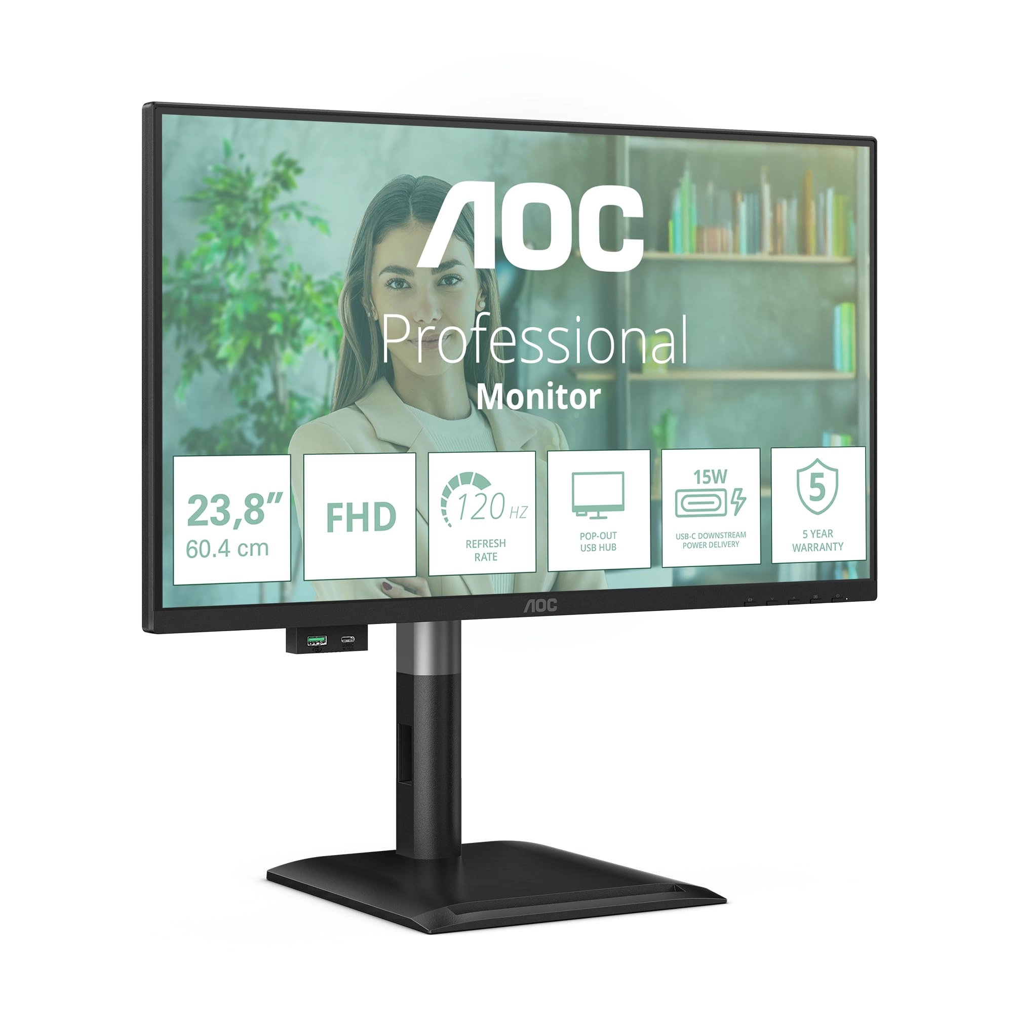 AOC 24P4U - 23.8 Inches 1920x1080