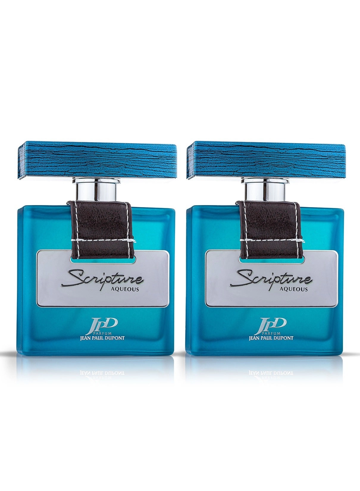 Jean Paul Dupont Scripture Aqueous Eau de Toilette - 100ml Pack of 2
