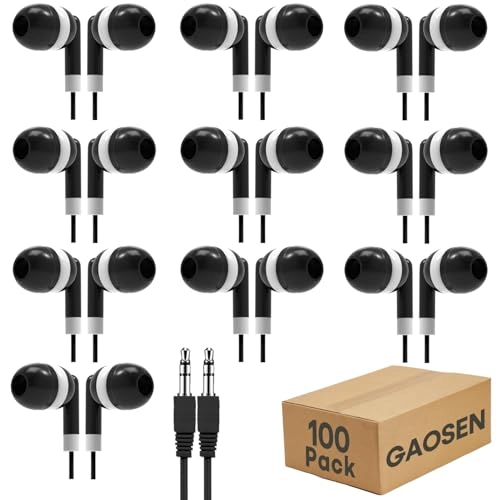 GS01 Wired Earbud 100 Pack