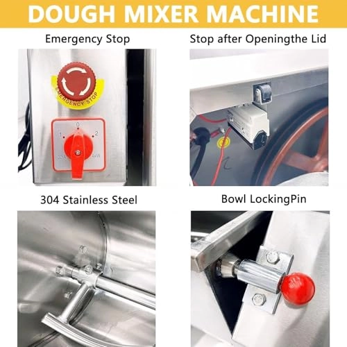 Dough Mixer - 15kg 1500W/2200W