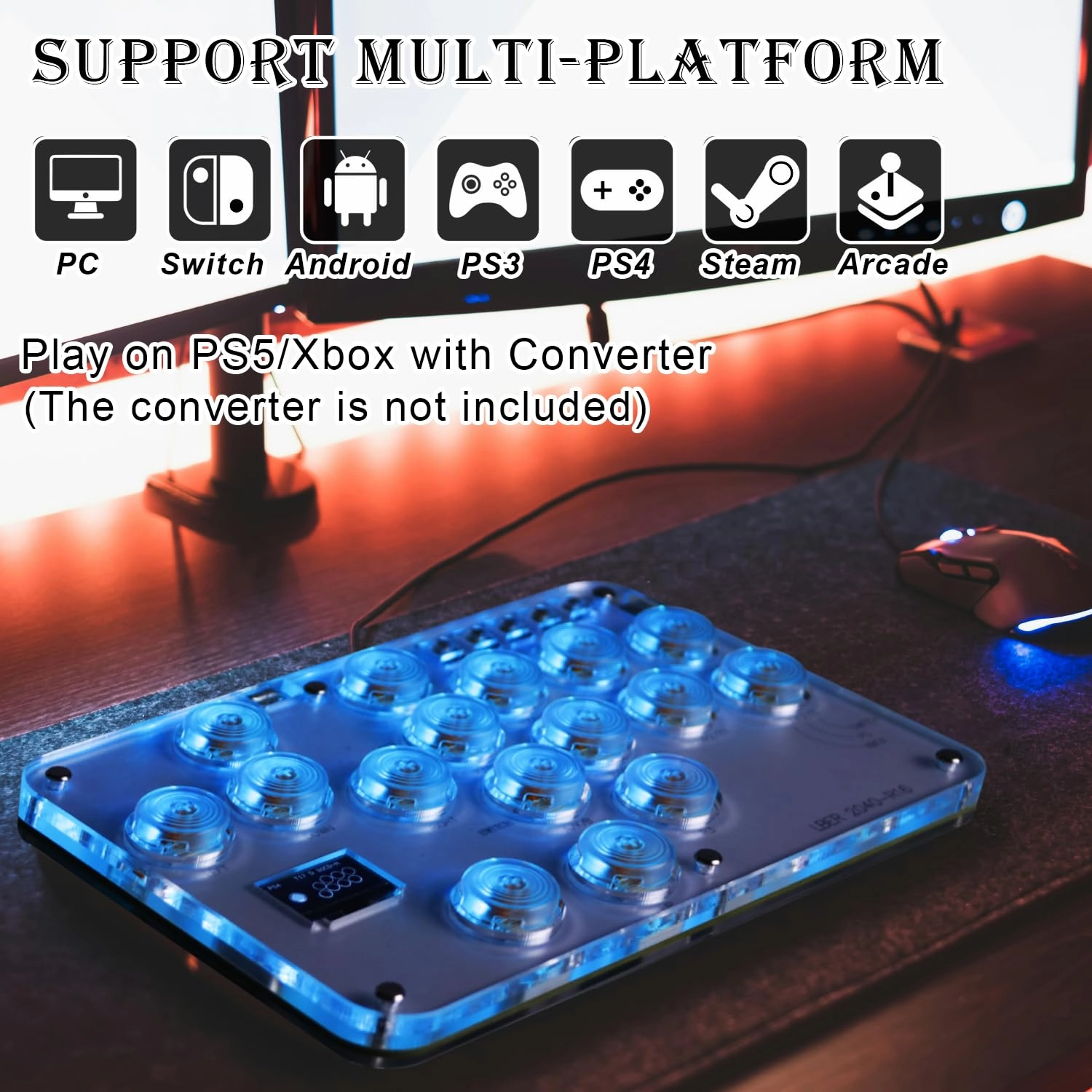 LBER2040-R16 - White PC/PS3/PS4/Steam/Switch