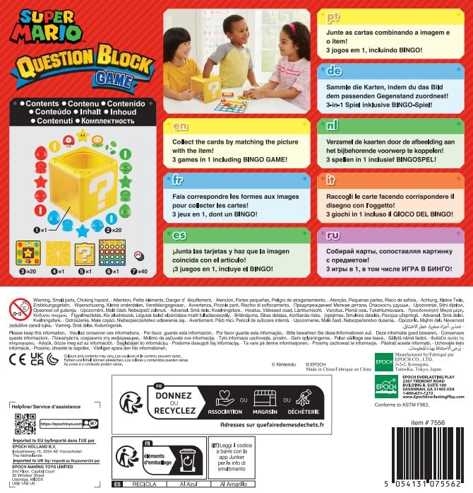 Question Block Game - Super Mario With Figurines