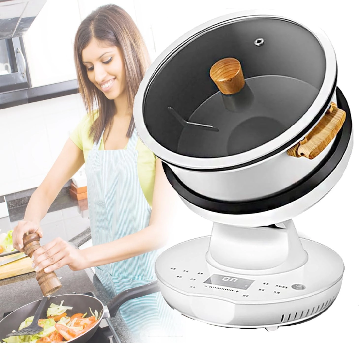 GBHJJ Commercial Food Processor - 8L