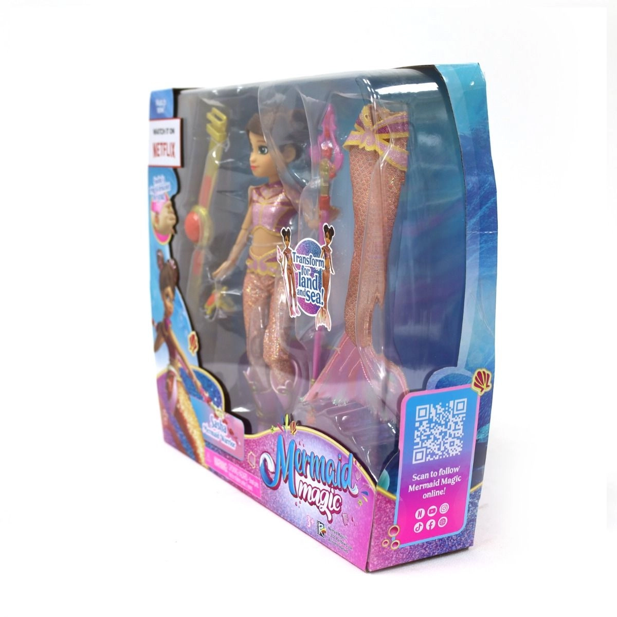 Warrior Transformation - 9 inch Multi Colour Ages 3+