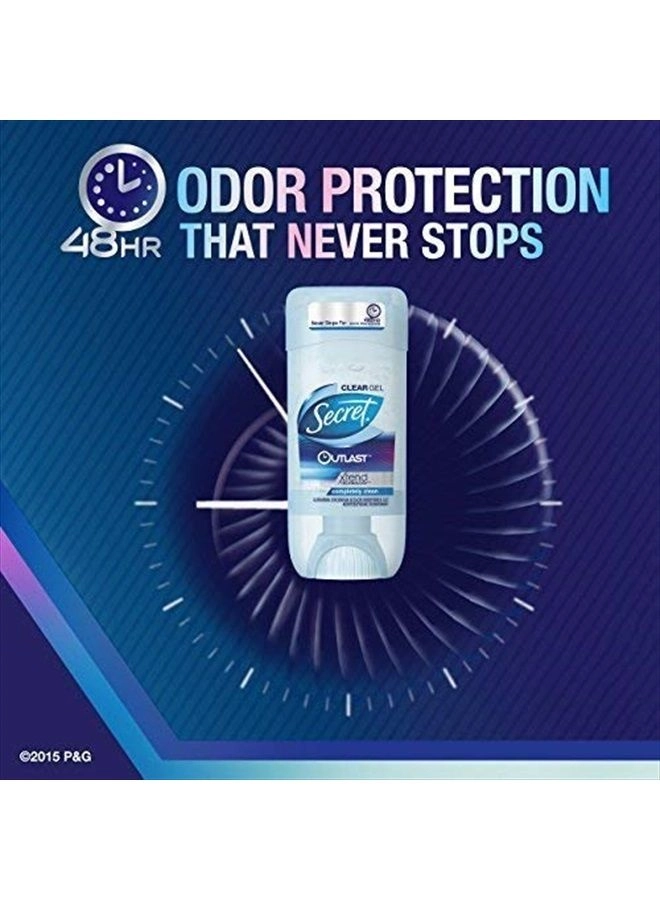 Outlast Antiperspirant and Deodorant Clear Gel - Completely Clean 200 gram