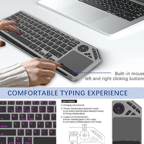 Touch TV Keyboard - Wireless