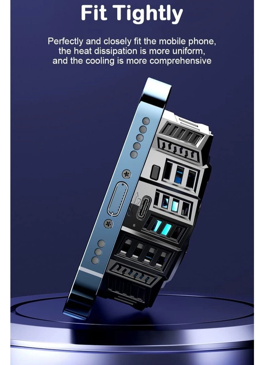 Phone Cooler Fan - Magnetic Built-In Battery iPhone Compatible
