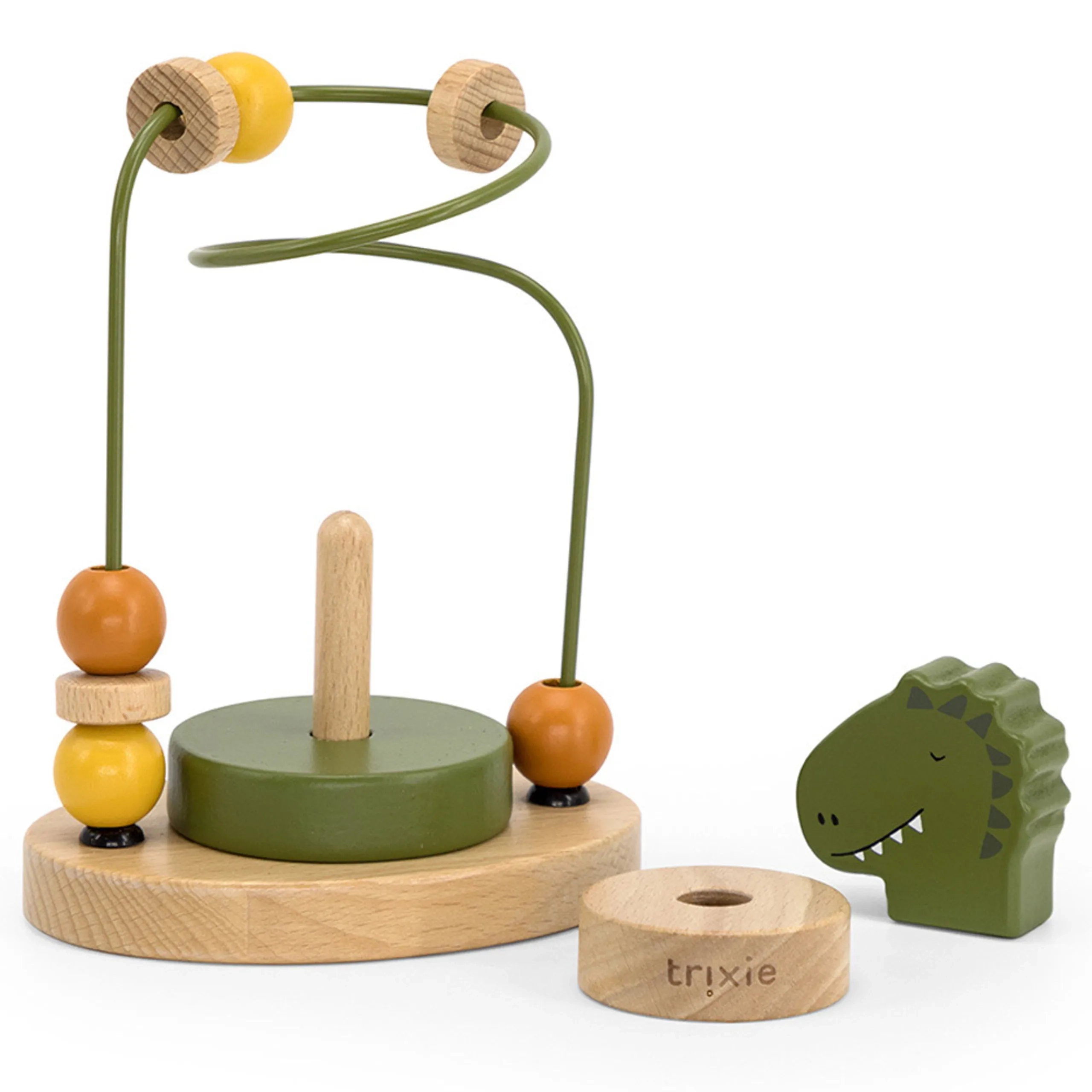 Wooden Beads Maze - Mr. Dino - Suitable for 12 months & above