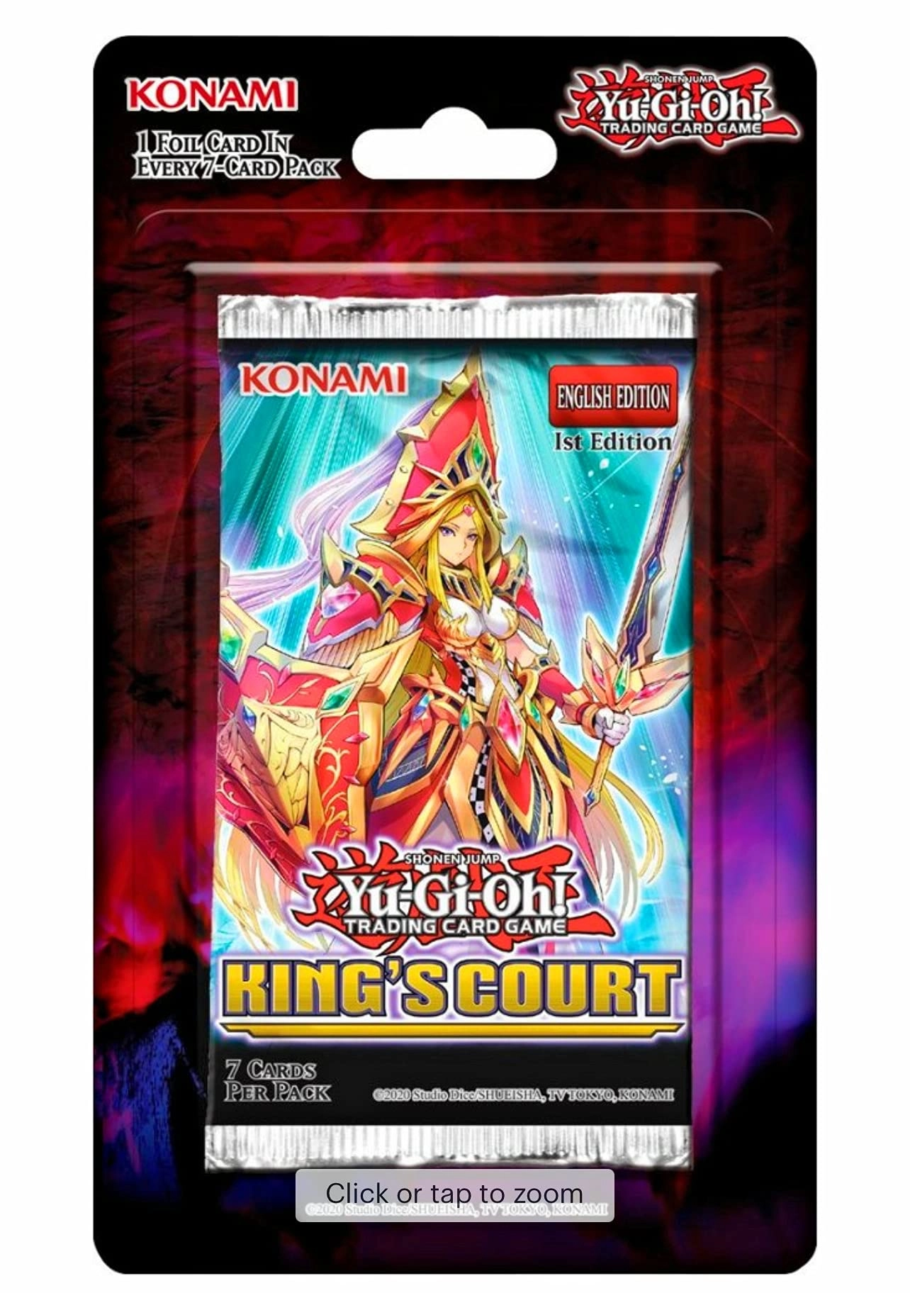Konami Kings Court Booster Packet