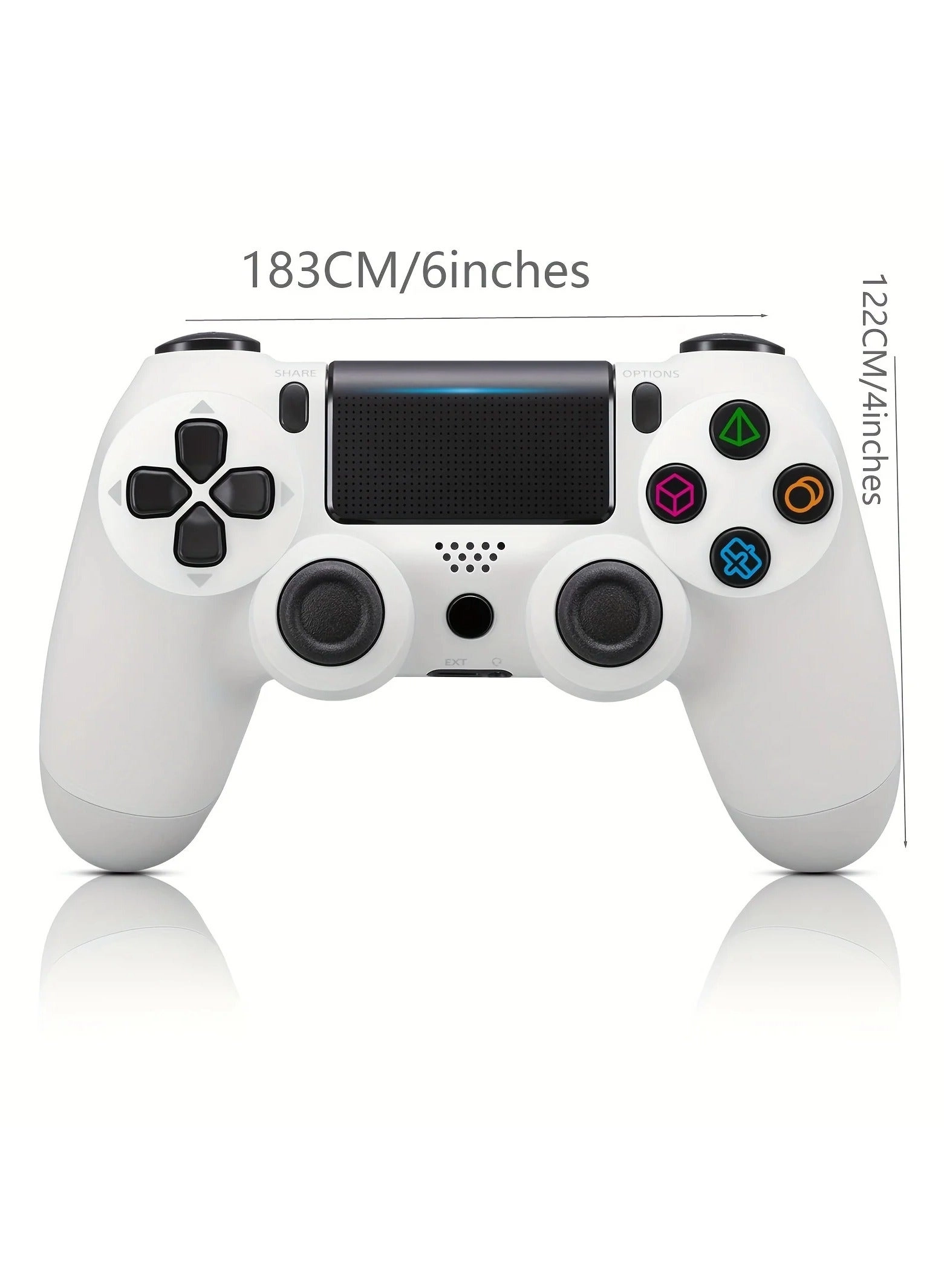 DualShock 4 V2 Wireless Controller (PS4) Glacier White