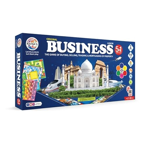Little Business + Ludo + Snakes & Ladders + Car Rally + Cricket