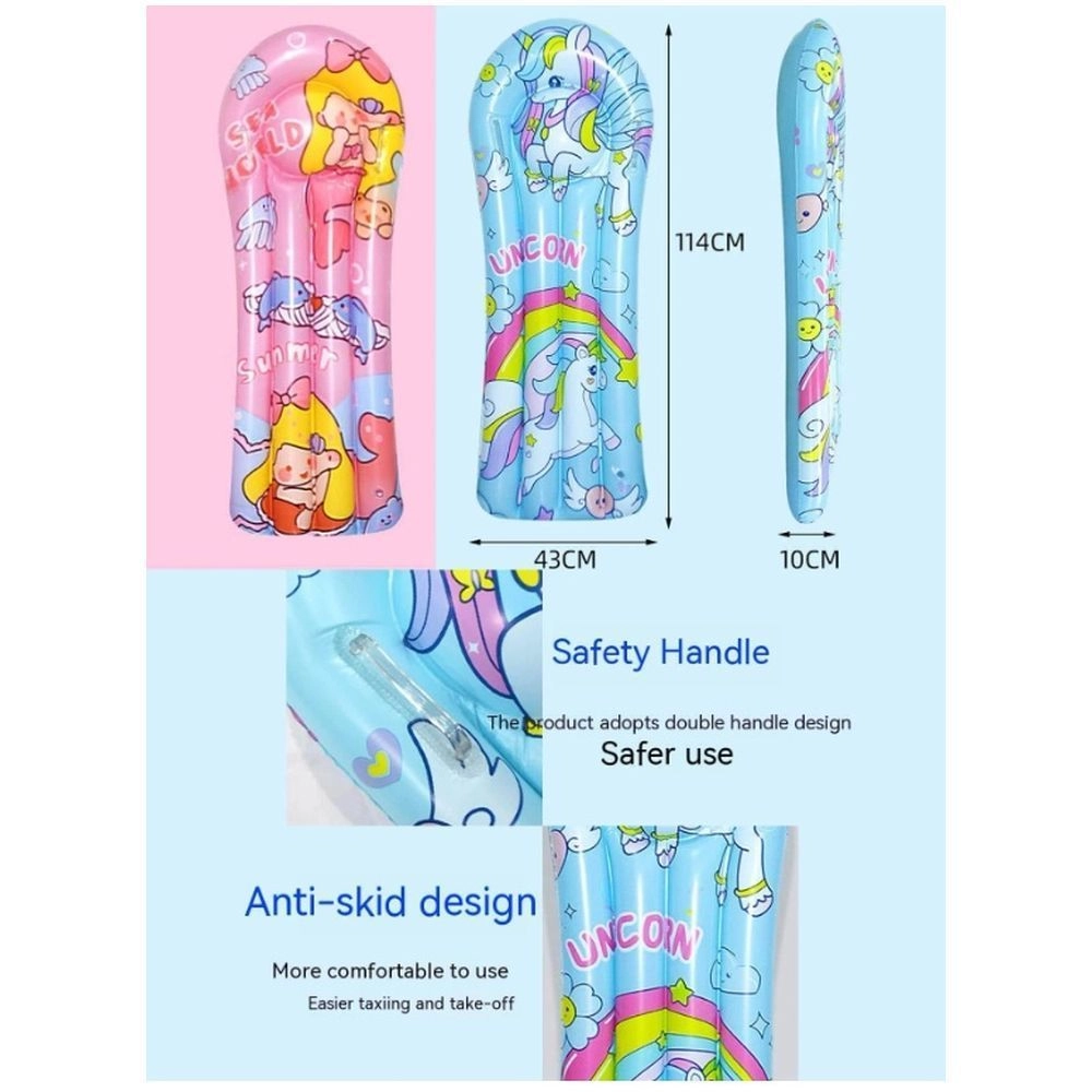 Kids Floating Row - 1pc Blue Unicorn