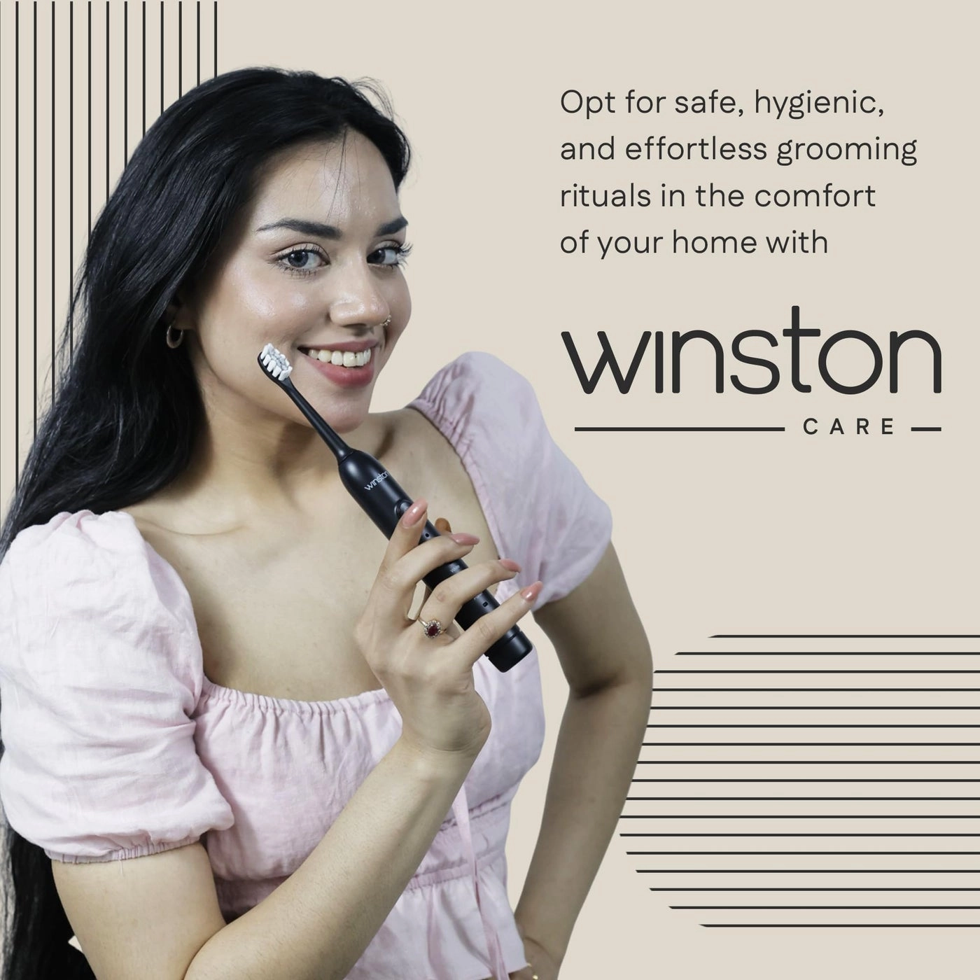 Sonic Electric Toothbrush - Rechargeable IPX8 Waterproof 5 Cleaning Modes