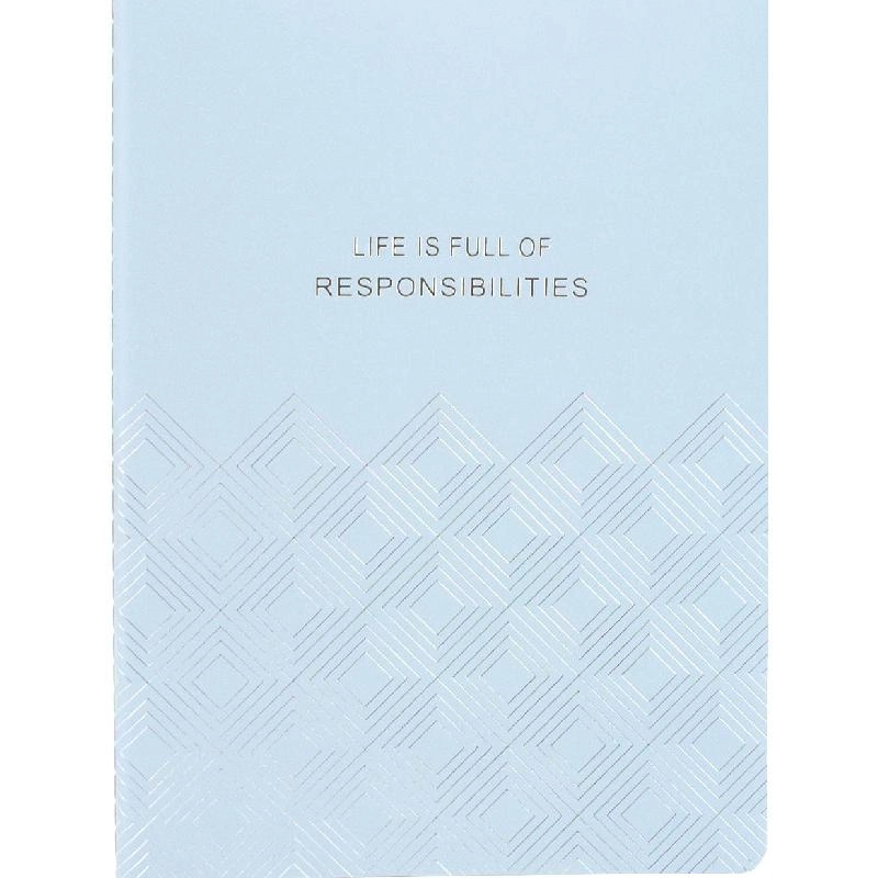 Notebook 19 X 26 cm Spiral - Grid 100 Sheets