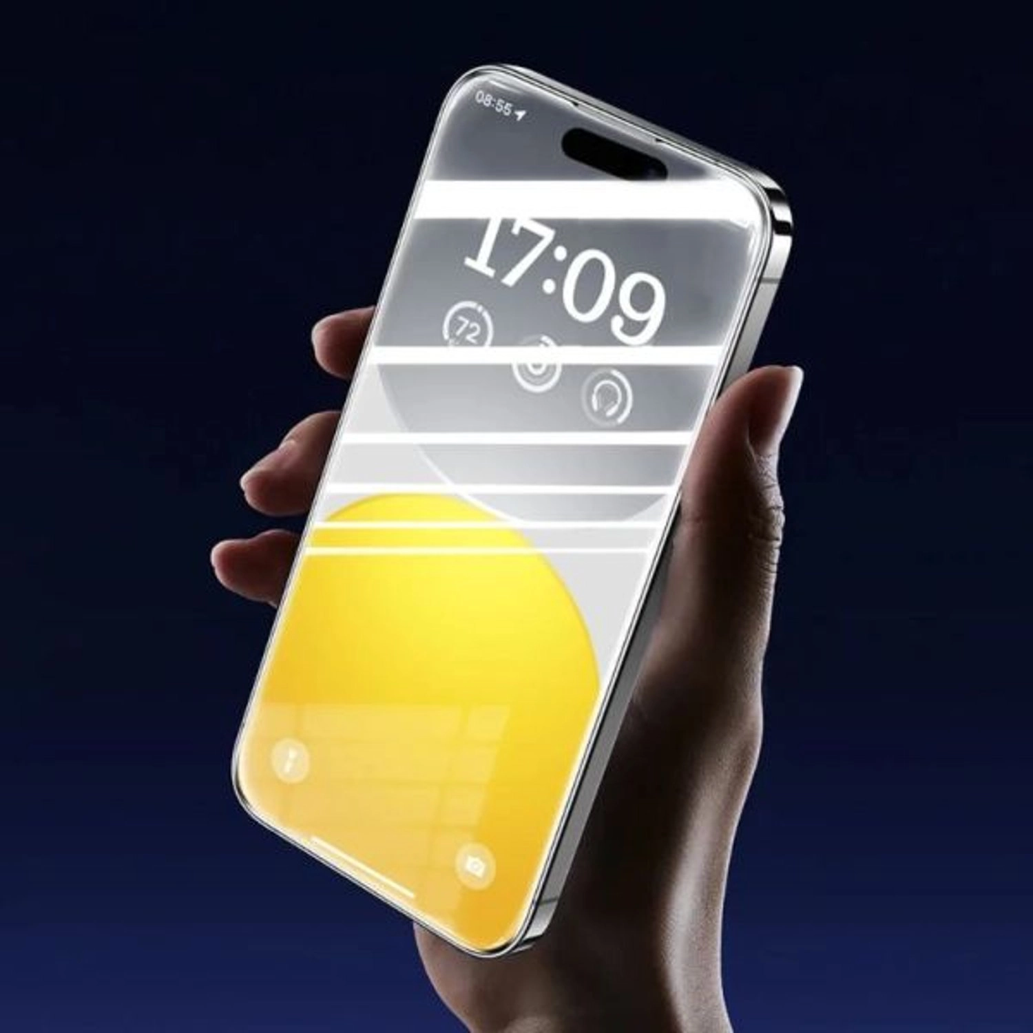 HD Tempered Glass Screen Protector for iPhone 15