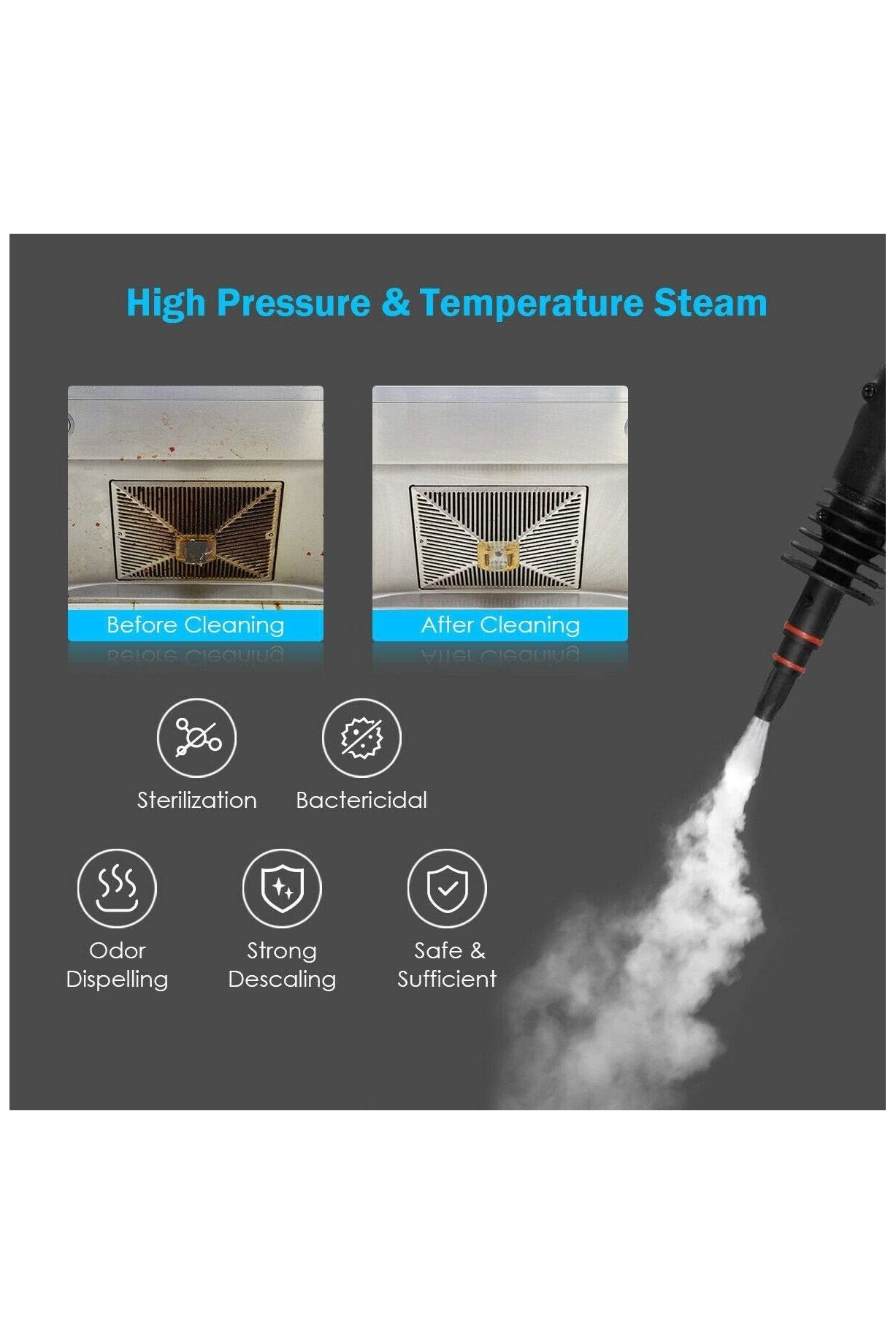 Handheld Steam Cleaner - 3.0bar 350ml