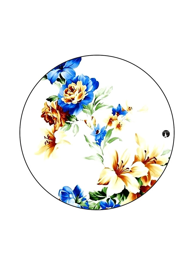 Flowers Printed Mouse Pad