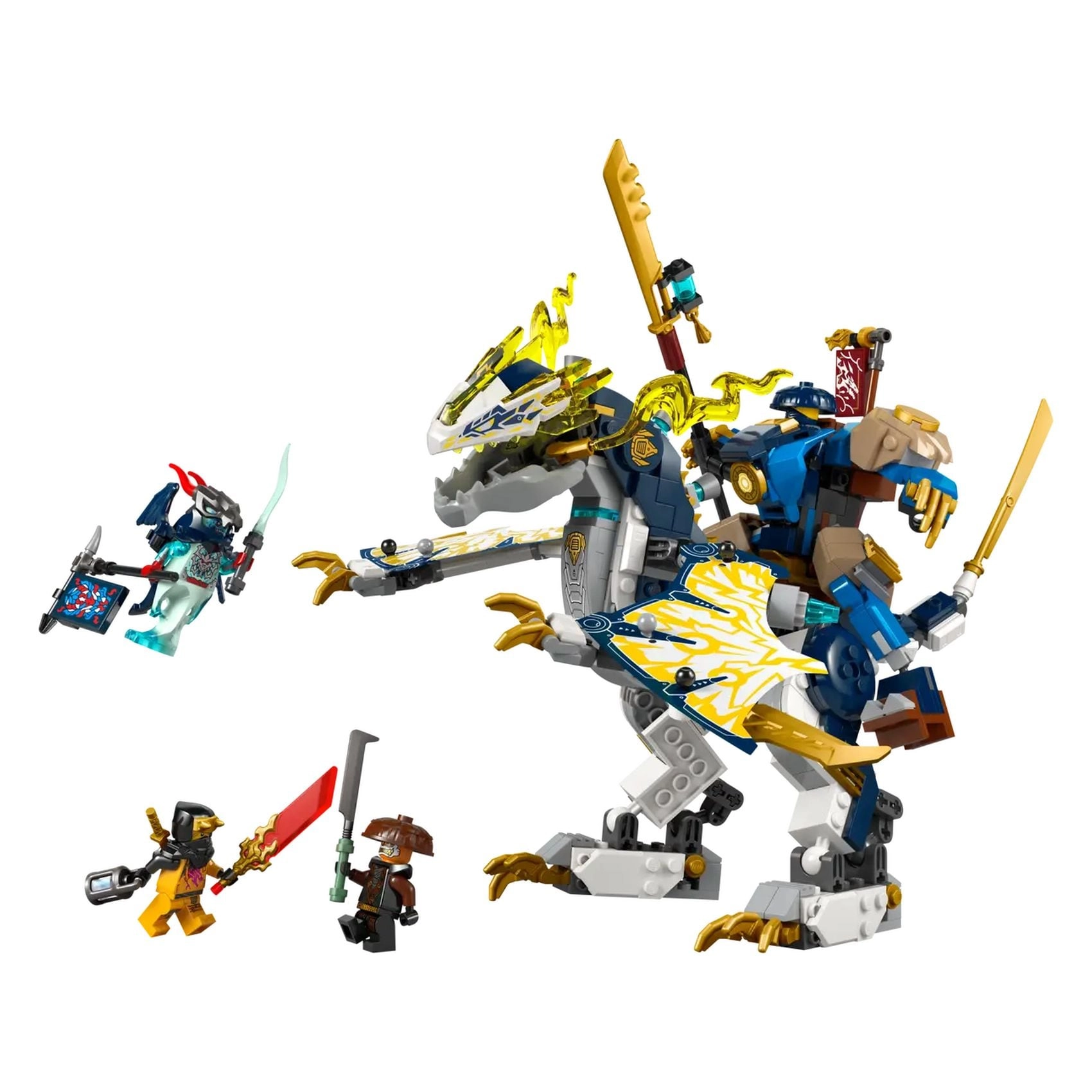 COLOR LAND CHILDRENS TOYS CENTER LLC NINJAGO Rogue's Mech Dragon Rider (71843)