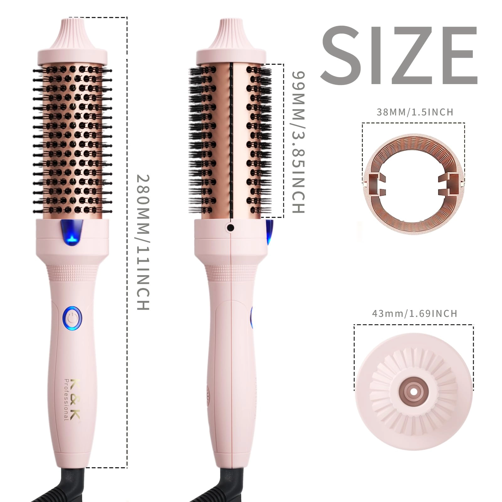 Thermal Brush - 38mm
