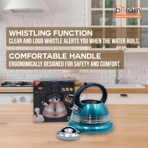 Tea Kettle - Stainless Steel 3 Litres