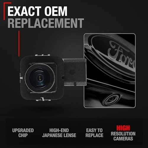 Backup Camera - CCD Compatible with 2013-2015 Ford Edge