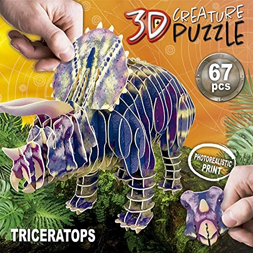 Triceratops 3D Puzzle (FGI-19183) - 67 pcs