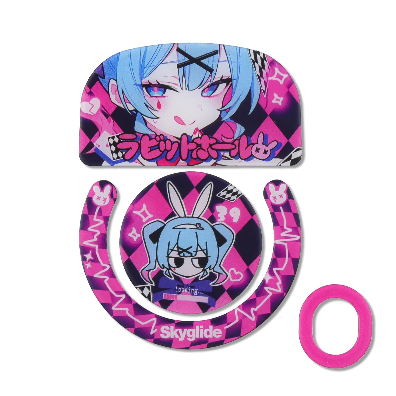 HyKic Mouse Feet Skates - Bluetooth USB