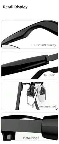 Z342 - Smart Glasses Open-Ear Audio Bluetooth Sunglasses