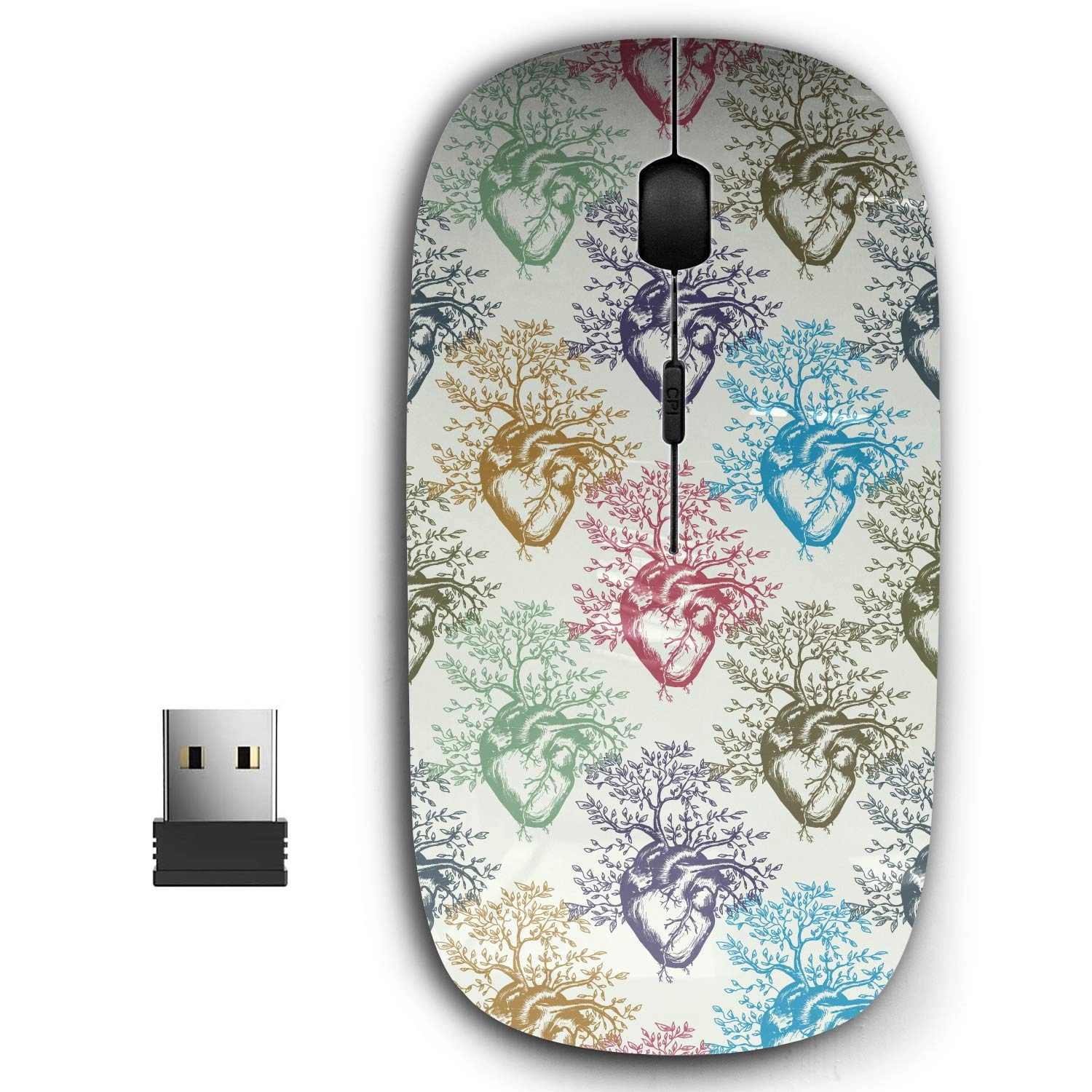 Ergonomic Portable USB Wireless Mouse