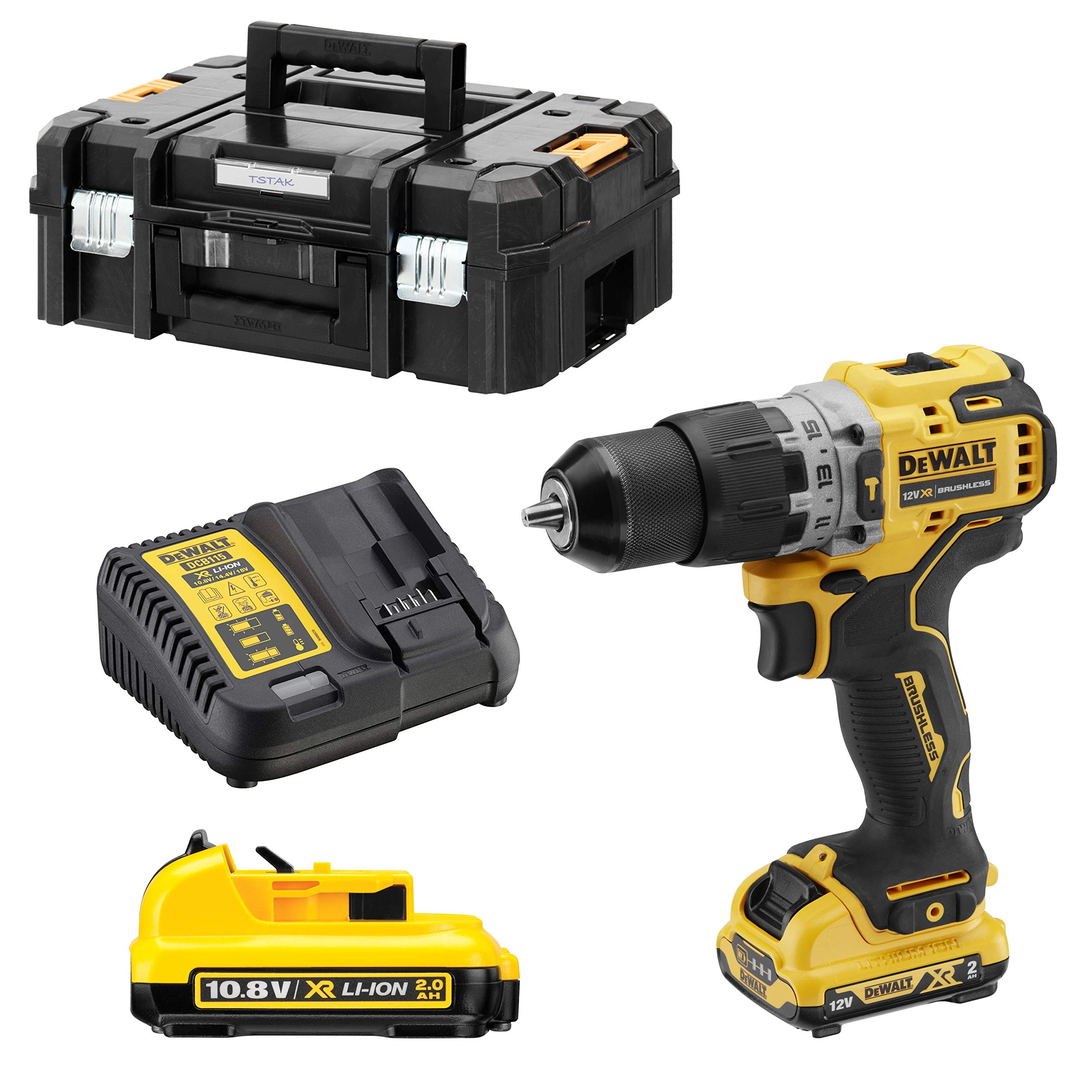 DeWALT DCD706D2 - 2 Ah 12 V