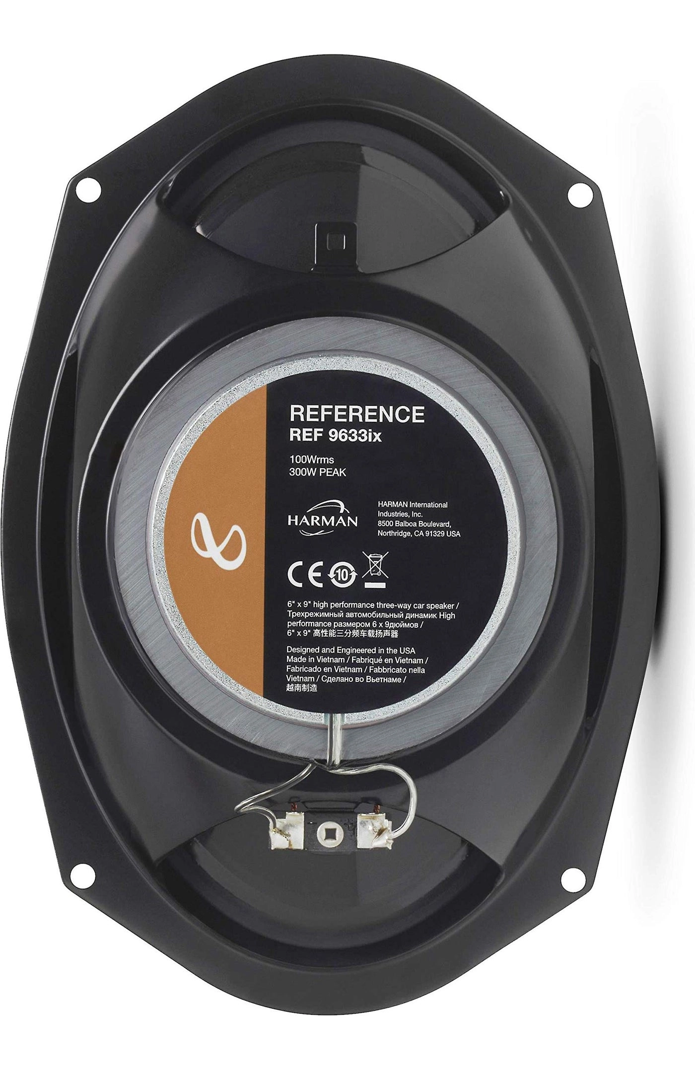 REF-9633IX - 6” x 9” Three-way