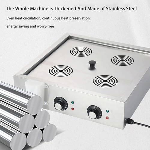 Electric Dim Sum Steamer - 2/4/6 hole 30-110C