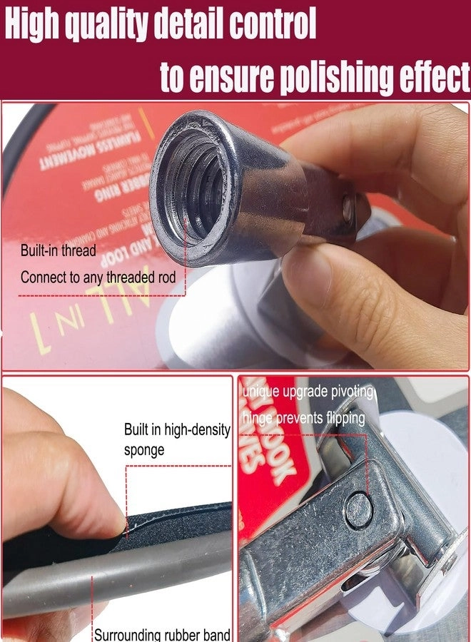 Radial Hand Drywall Sander - 9 Inch Hook and Loop System