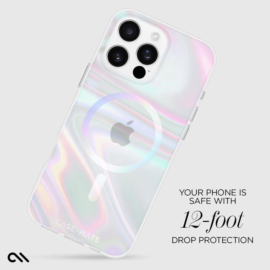 Soap Bubble Fashion MagSafe Case for Apple iPhone 16 Pro Max