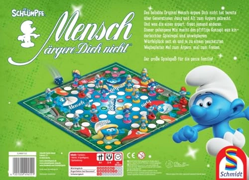 Mensch ärgere Dich Nicht: Die Schlümpfe (German)