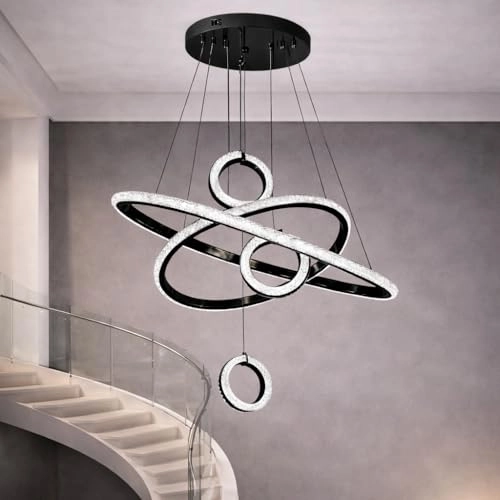 Infinity Ring Chandelier - Dimmable