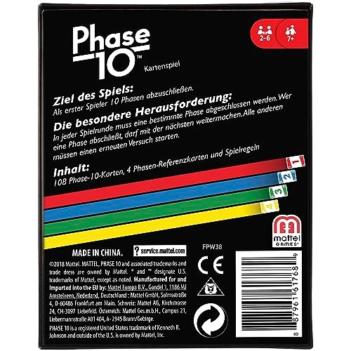 Phase 10 - Card Game (German)